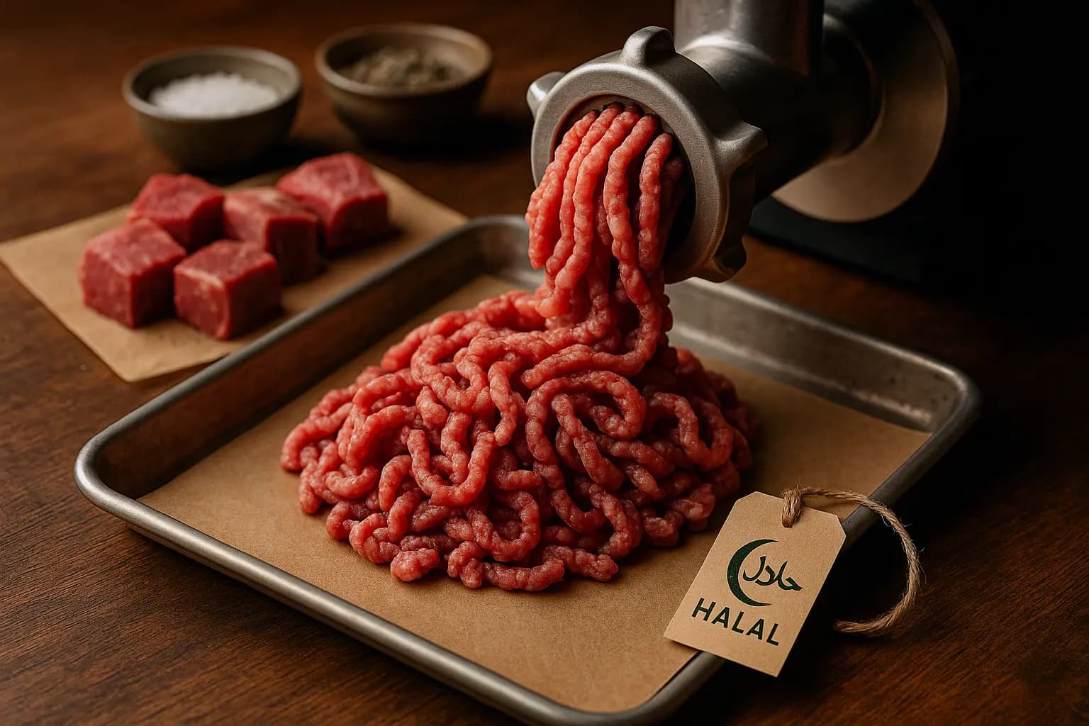 Freshly ground beef