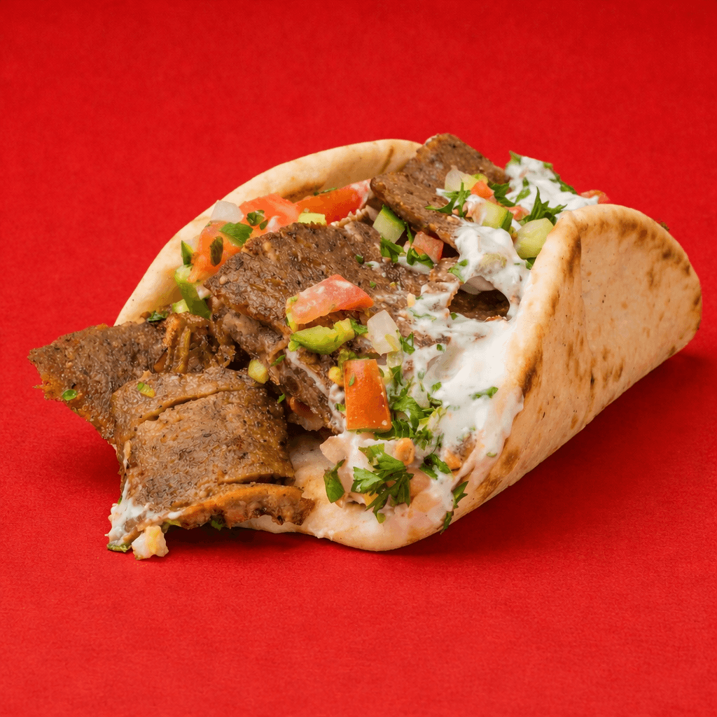 A fresh Lamb Gyro