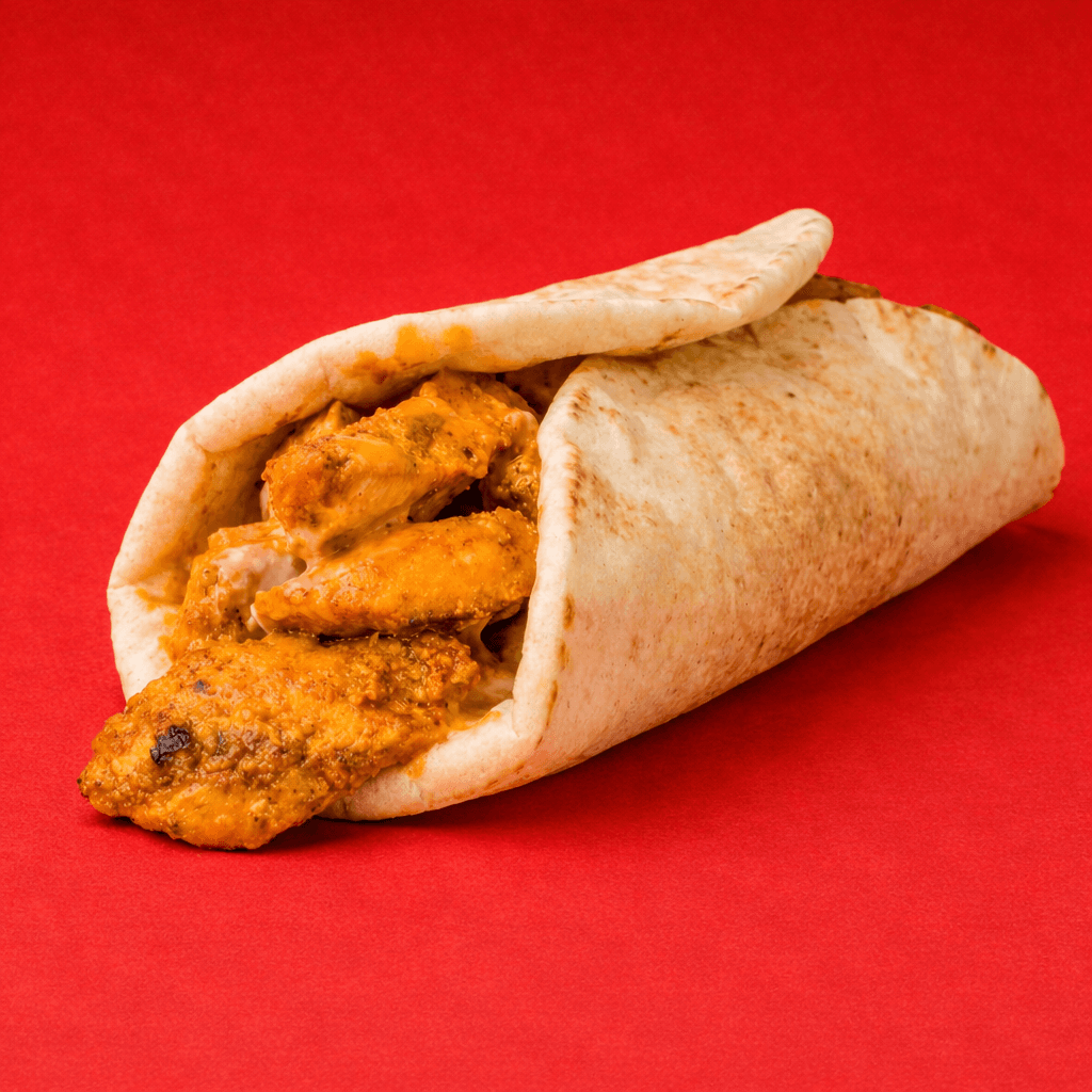 A delicious Chicken Shawarma wrap